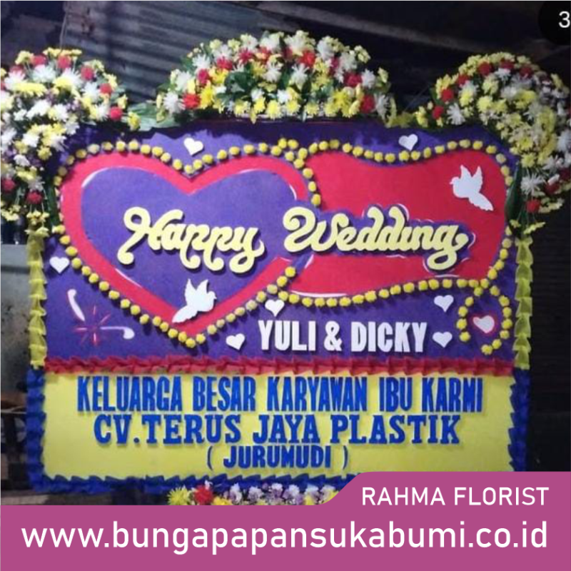 Bunga Papan Jalan Ahmad Yani Sukabumi